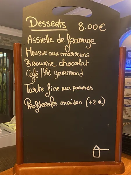 menu 2 of Restaurant O’Trois