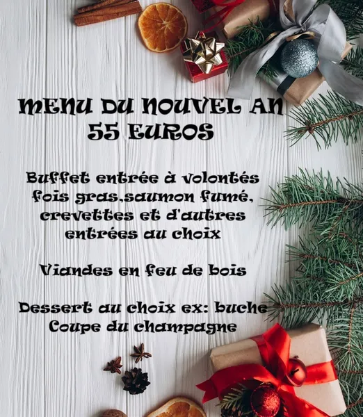 menu 0 of Le Gaulois