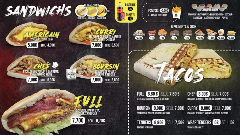 menu 0 of BURGER HOUSE