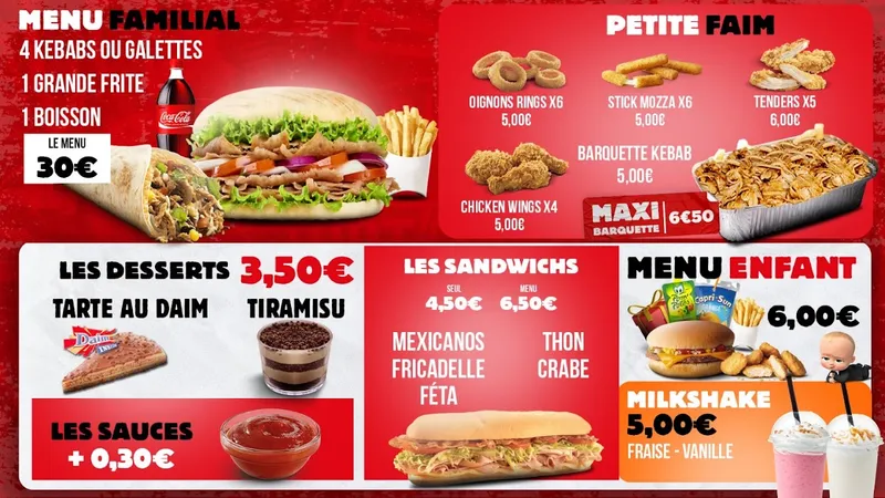 menu 2 of Istanbul Night
