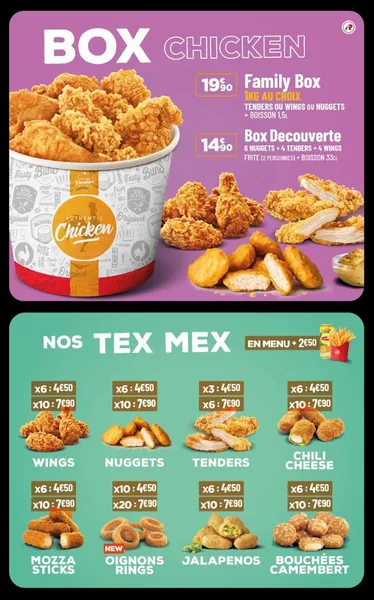 menu 0 of Au Bon Accueil