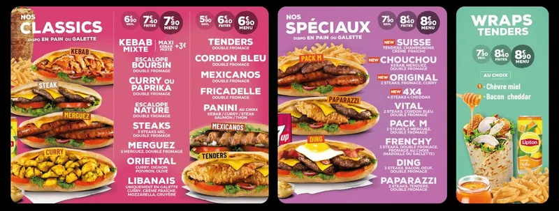 menu 1 of Au Bon Accueil