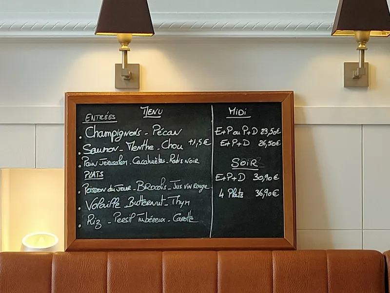 menu 0 of Le Simple Goût Des Choses
