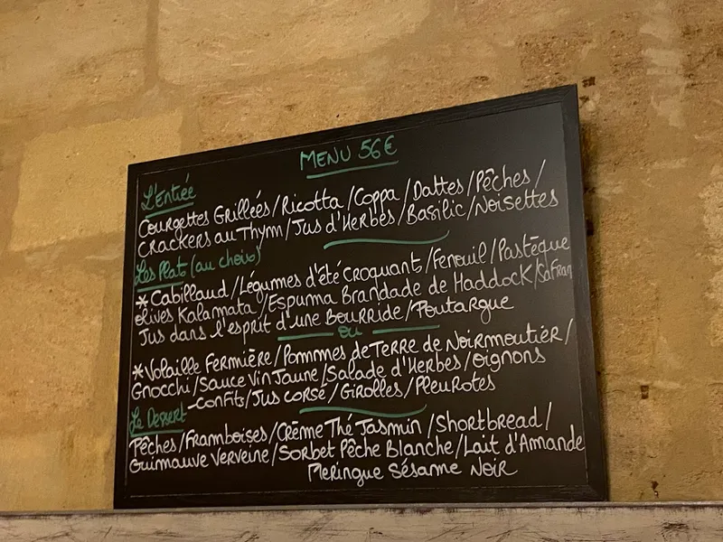 menu 0 of Le 428