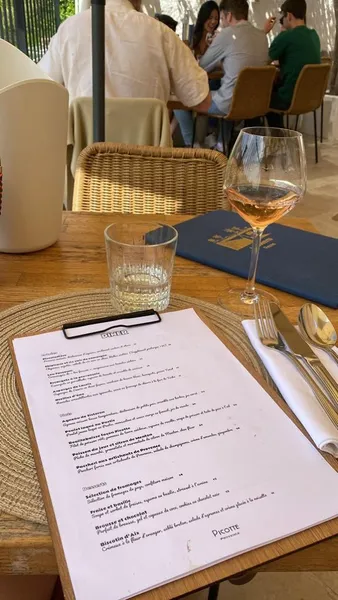 menu 0 of Picotte Provence