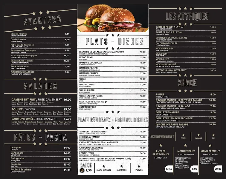 menu 0 of Le Mirador