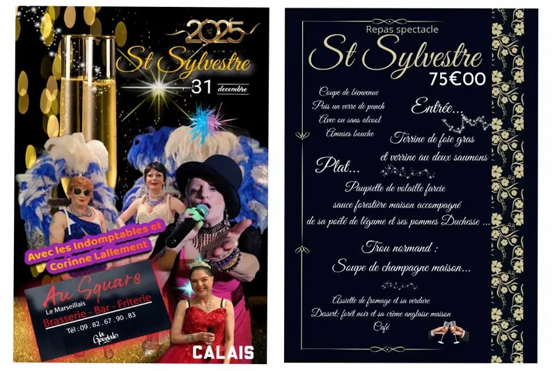menu 1 of Au Square Le Marseillais - Restaurant Calais