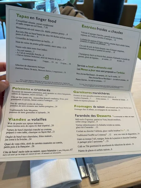 menu 0 of Le 1