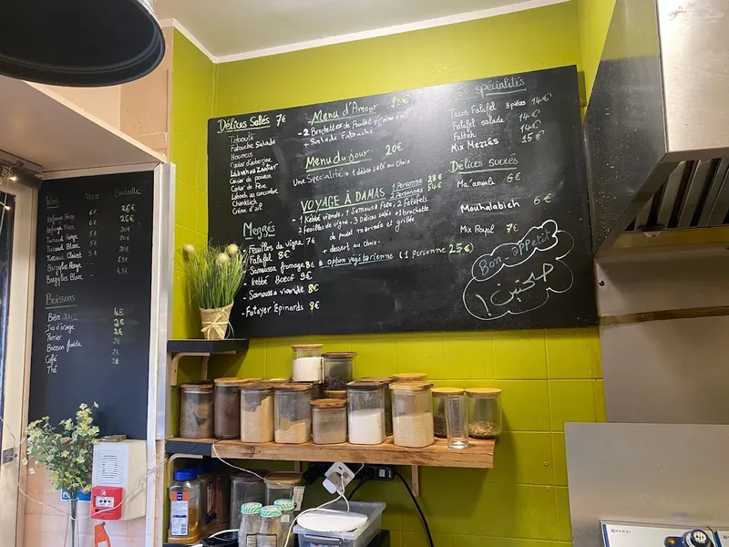 menu 0 of Délices de Damas