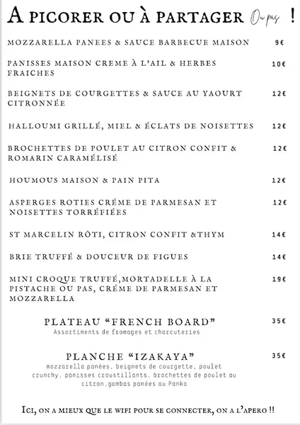 menu 0 of ORNATO kitchen bar