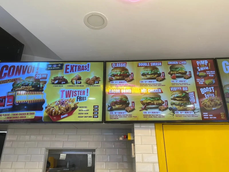 menu 0 of ÇA VA SMASHER !