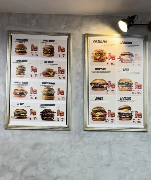 menu 1 of News Burger (Paris Tacos)
