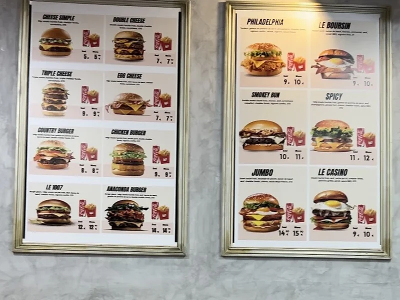 menu 1 of News Burger (Paris Tacos)