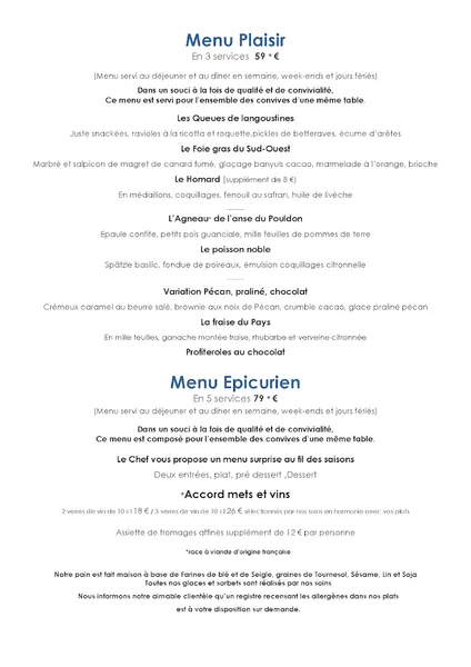 menu 0 of Ti-Coz