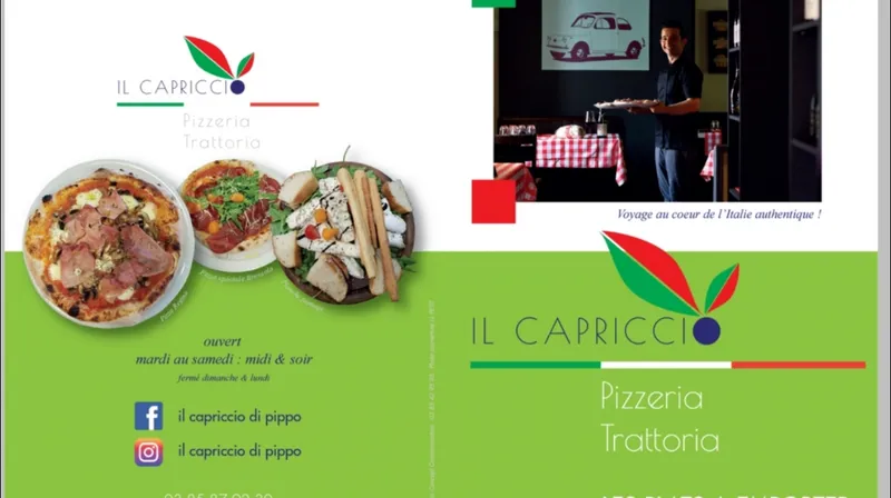 menu 0 of Il Capriccio