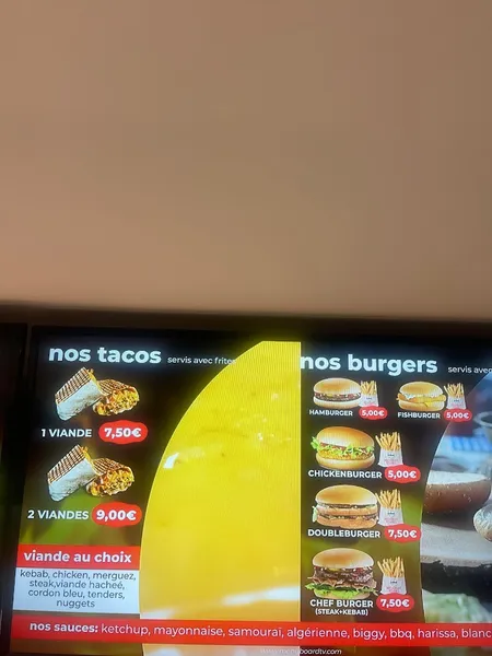 menu 1 of Restaurant istanbul