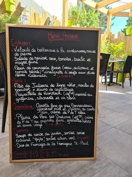 menu 0 of Restaurant Le Coraly
