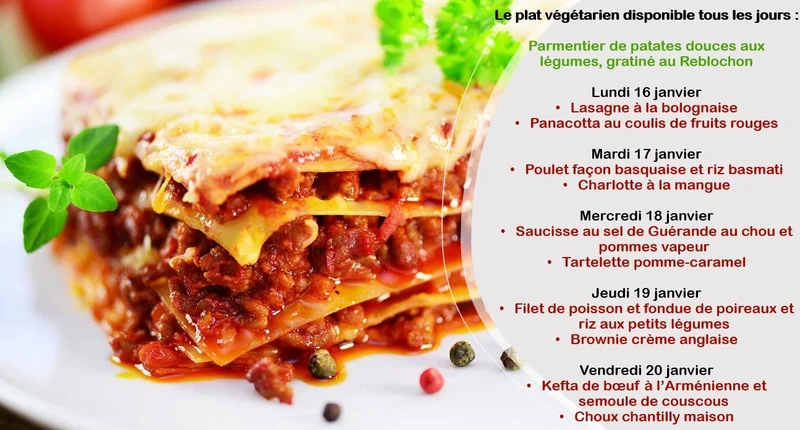 menu 1 of Street West