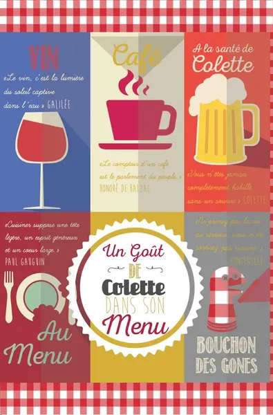 menu 0 of Bistrot Colette