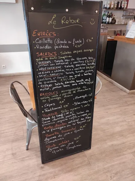 menu 0 of Restaurant Le Gratin Dauphinois
