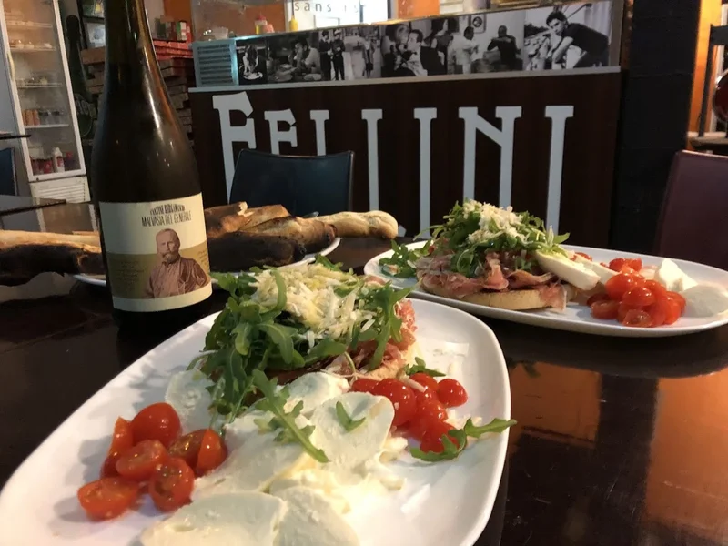 menu 1 of Fellini