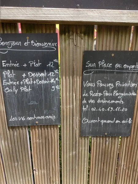 menu 0 of La P'tite Ardoise
