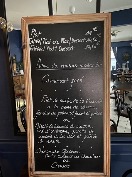 menu 1 of Les Filles de la Côte
