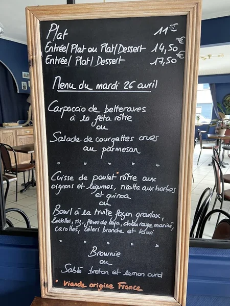 menu 2 of Les Filles de la Côte