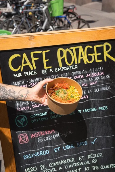 menu 0 of Le Café Potager