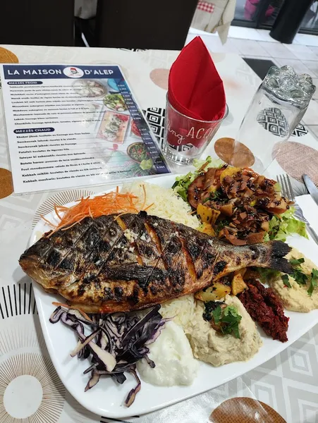 menu 2 of La Maison D'alep
