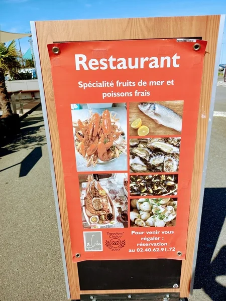 menu 1 of Restaurant La Criée