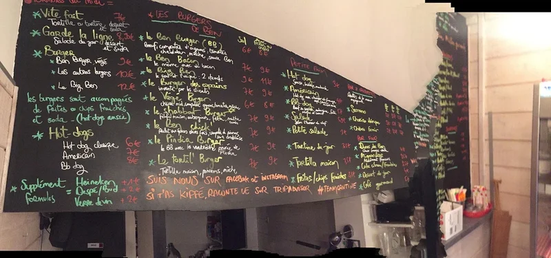 menu 1 of Cantine Gourmande
