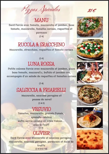 menu 0 of Gusto Italiano