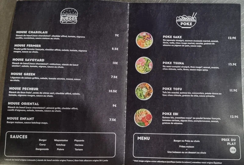 menu 0 of Burger House