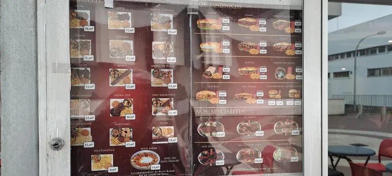 menu 0 of Le pacha