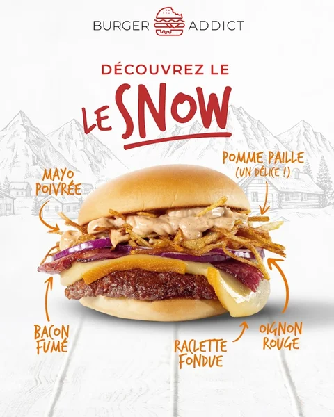 menu 0 of Burger Addict Combs-la-Ville