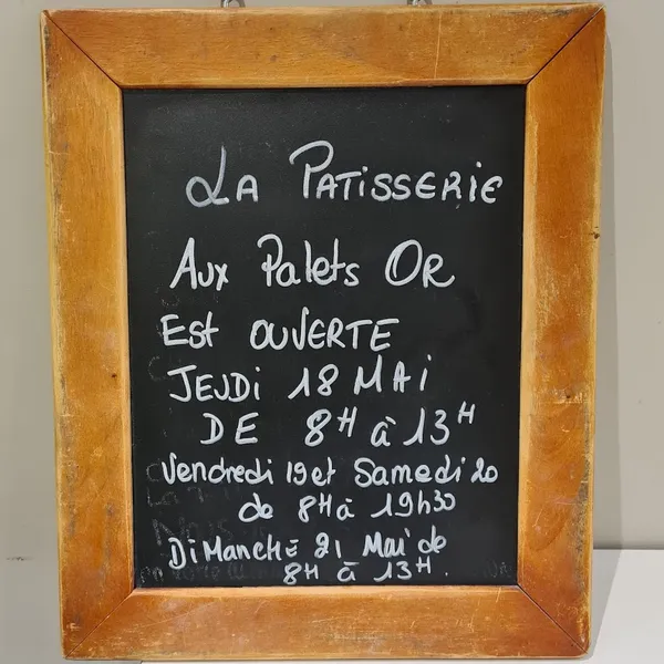 menu 0 of Aux Palets Or