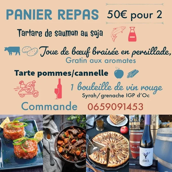 menu 1 of Brasserie de la Méditerranée