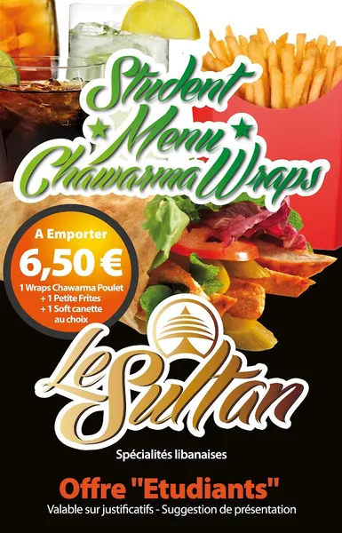menu 0 of Le Sultan