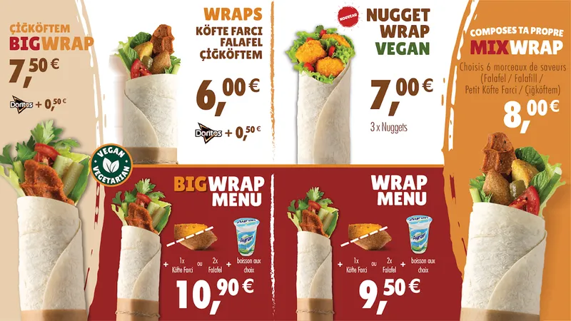 menu 2 of Cigkoftem