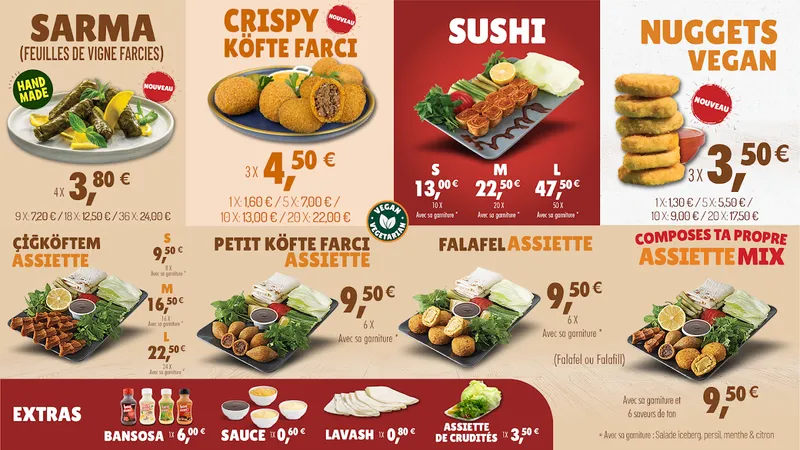 menu 0 of Cigkoftem