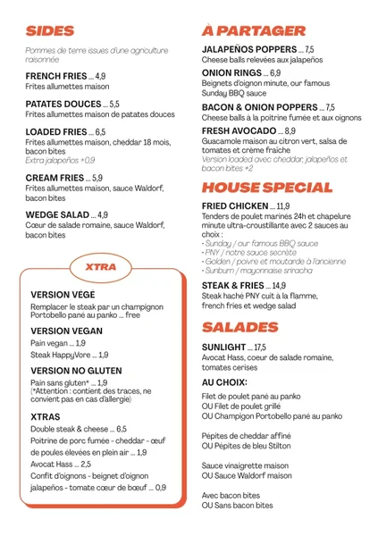 menu 0 of PNY GRASLIN