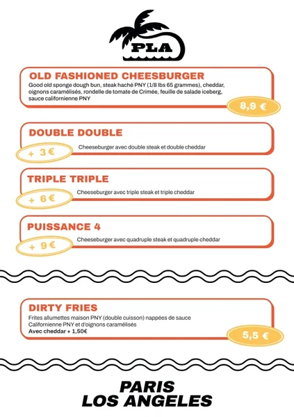 menu 2 of PNY GRASLIN