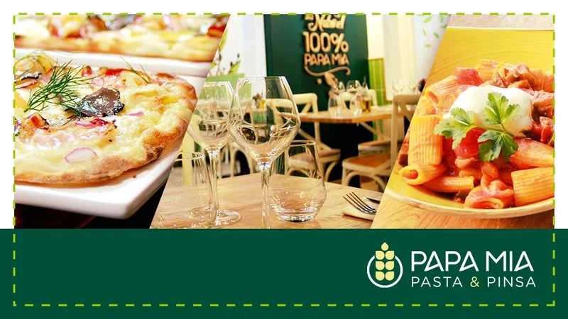 menu 1 of Papa Mia