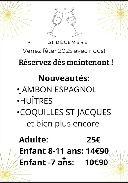 menu 0 of Gourmet d'Asie