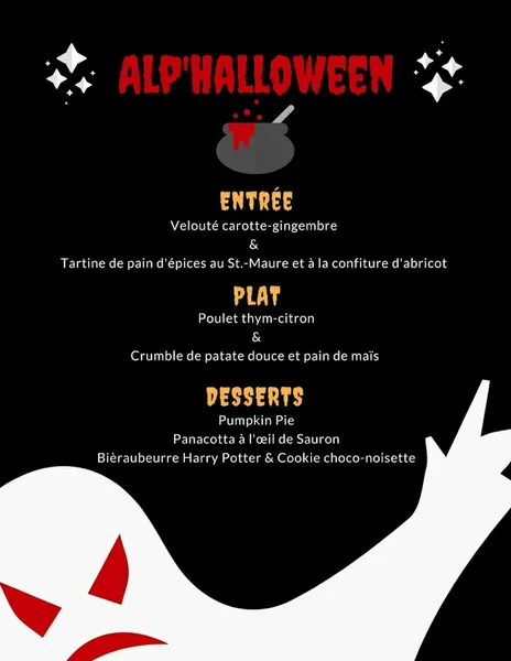 menu 0 of L'angle alpha