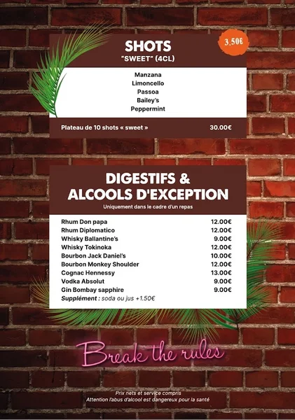 menu 0 of Big Bro