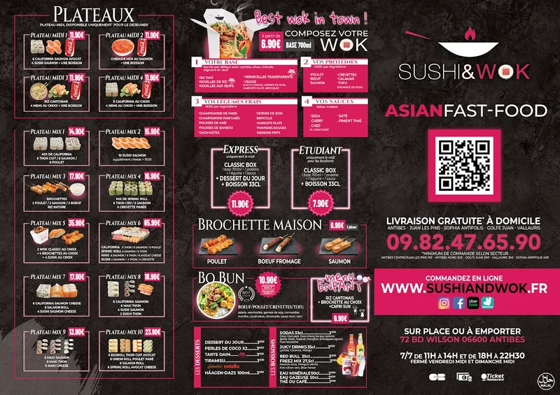 menu 0 of Sushi&Wok