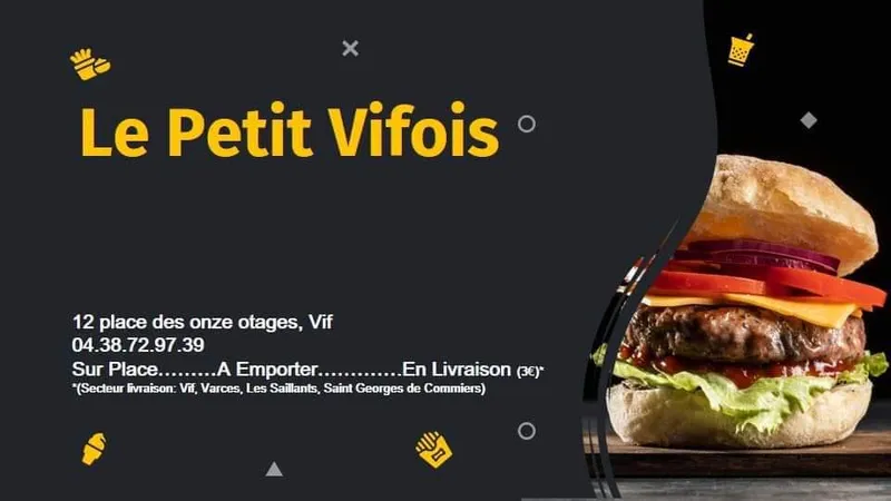 menu 2 of Le petit Vifois