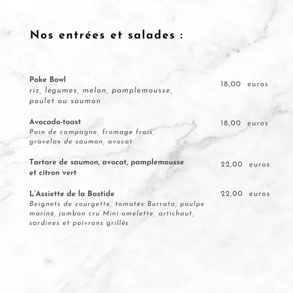 menu 2 of Brasserie Chez Mus